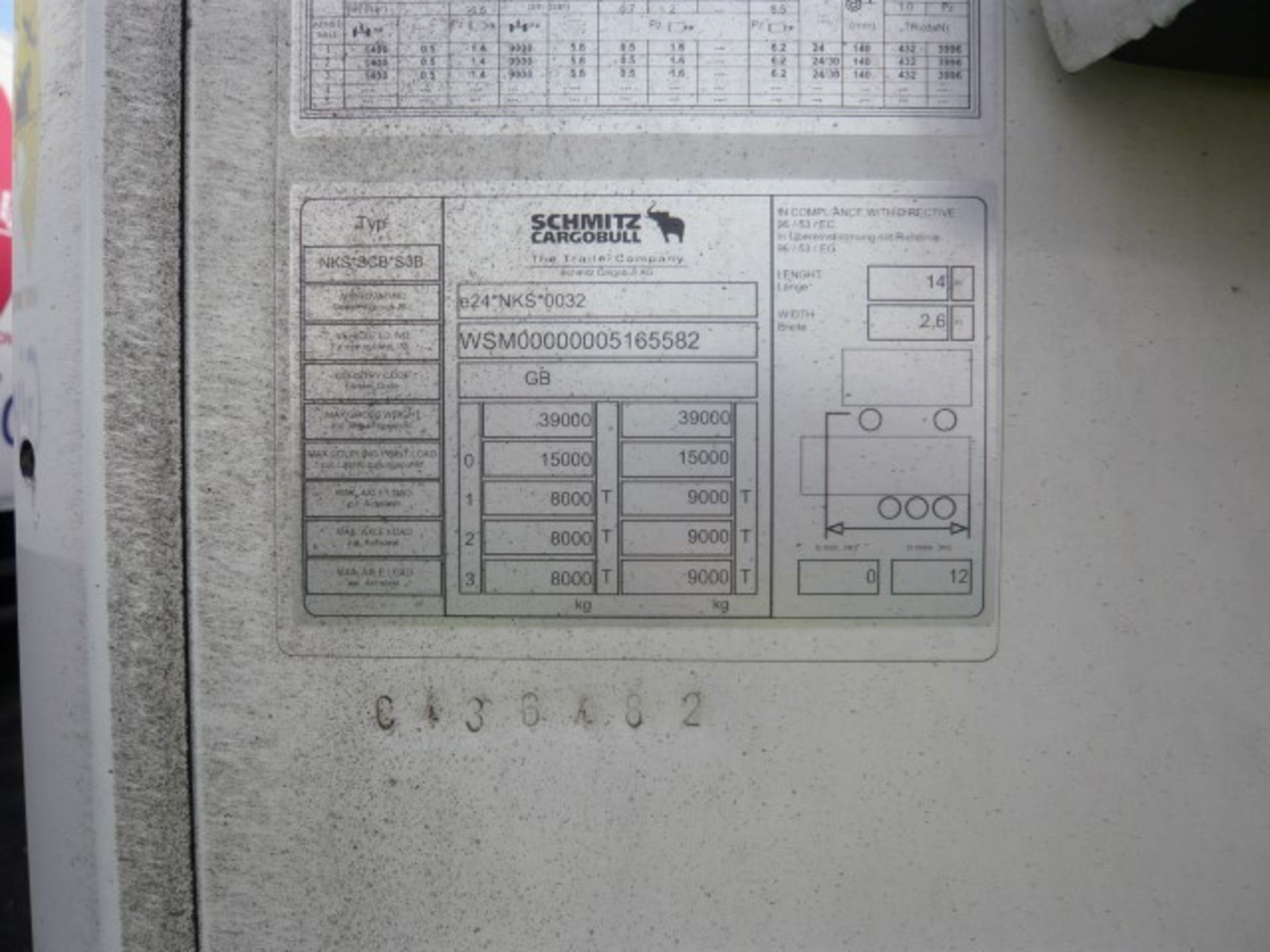 Schmitz Cargobull tri-axle refrigerated trailer - Image 9 of 9