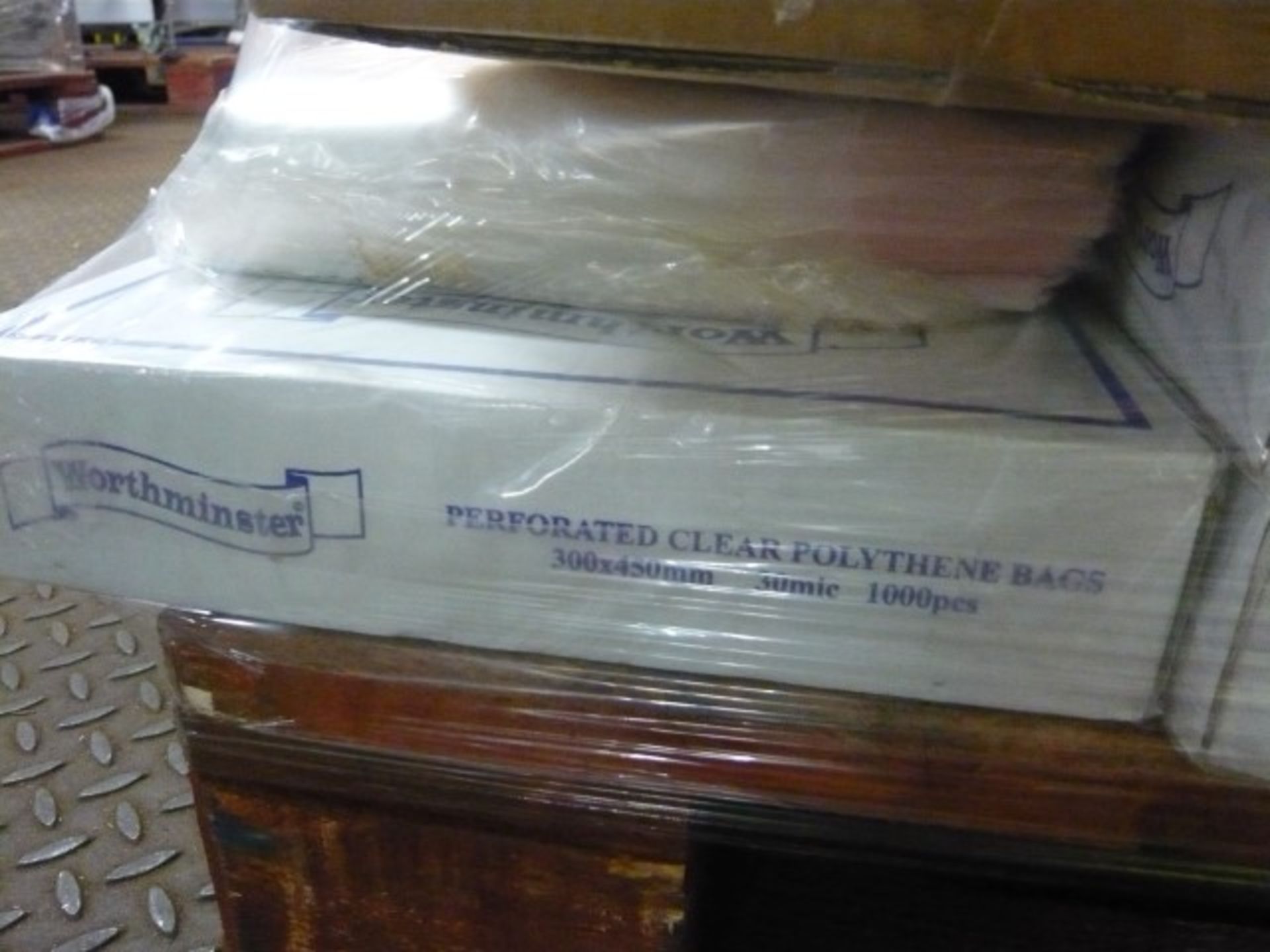 Quantity of Worthminster perforated clear poly bags - Image 2 of 3