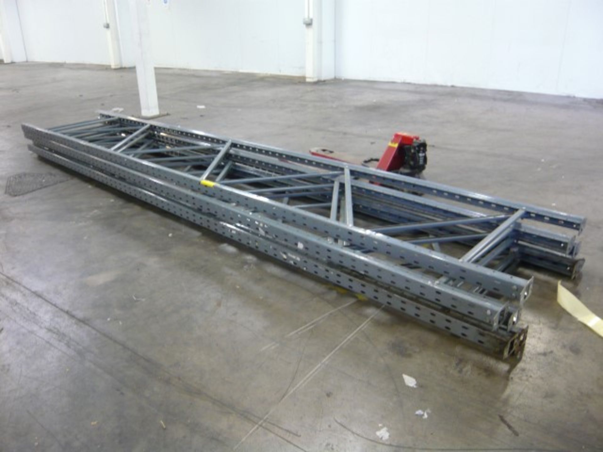 Pallet rack components