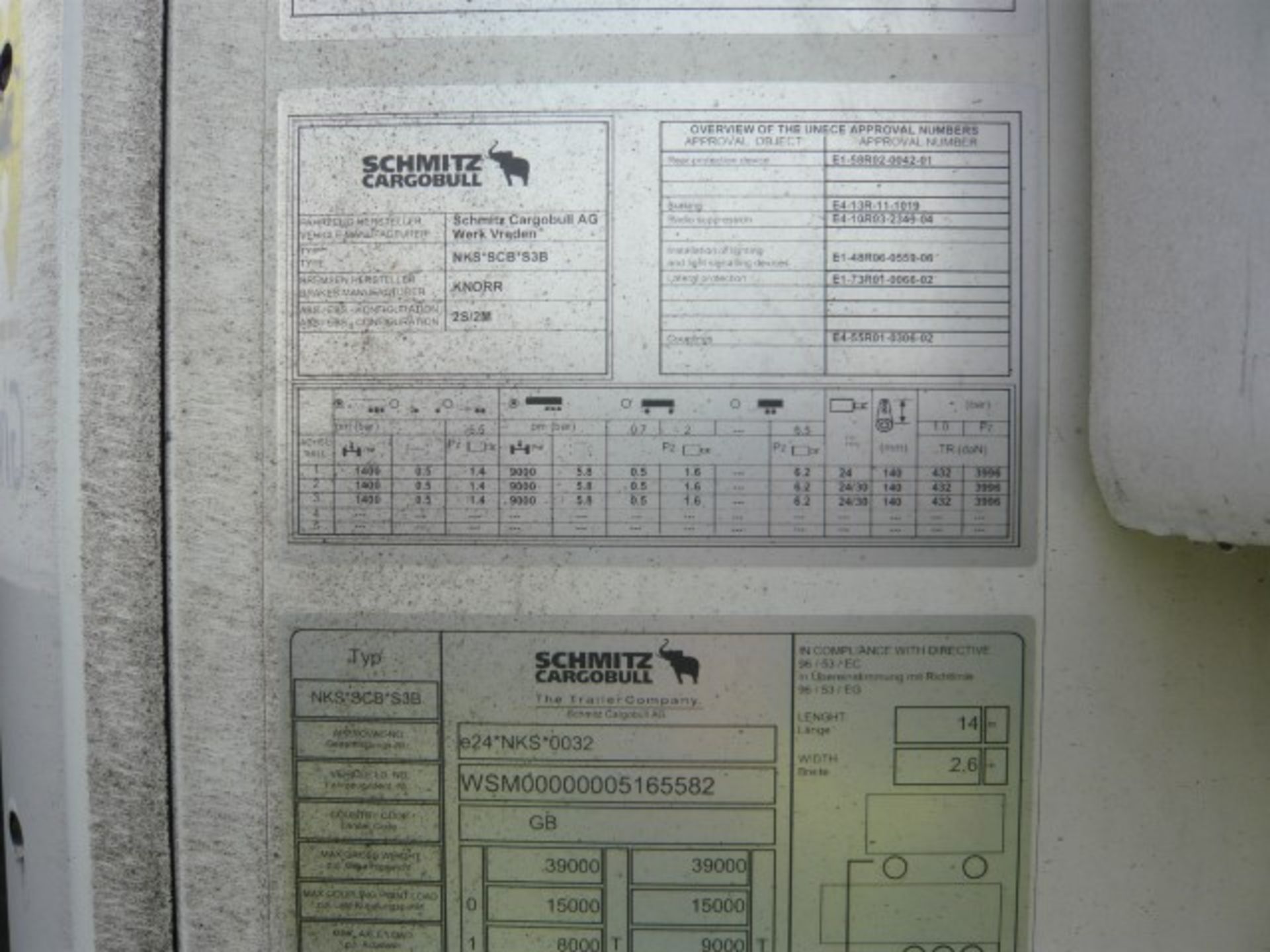 Schmitz Cargobull tri-axle refrigerated trailer - Image 8 of 9