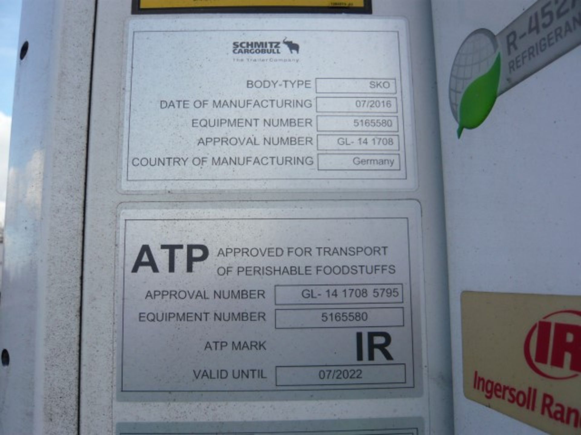 Schmitz Cargobull tri-axle refrigerated trailer - Image 6 of 9