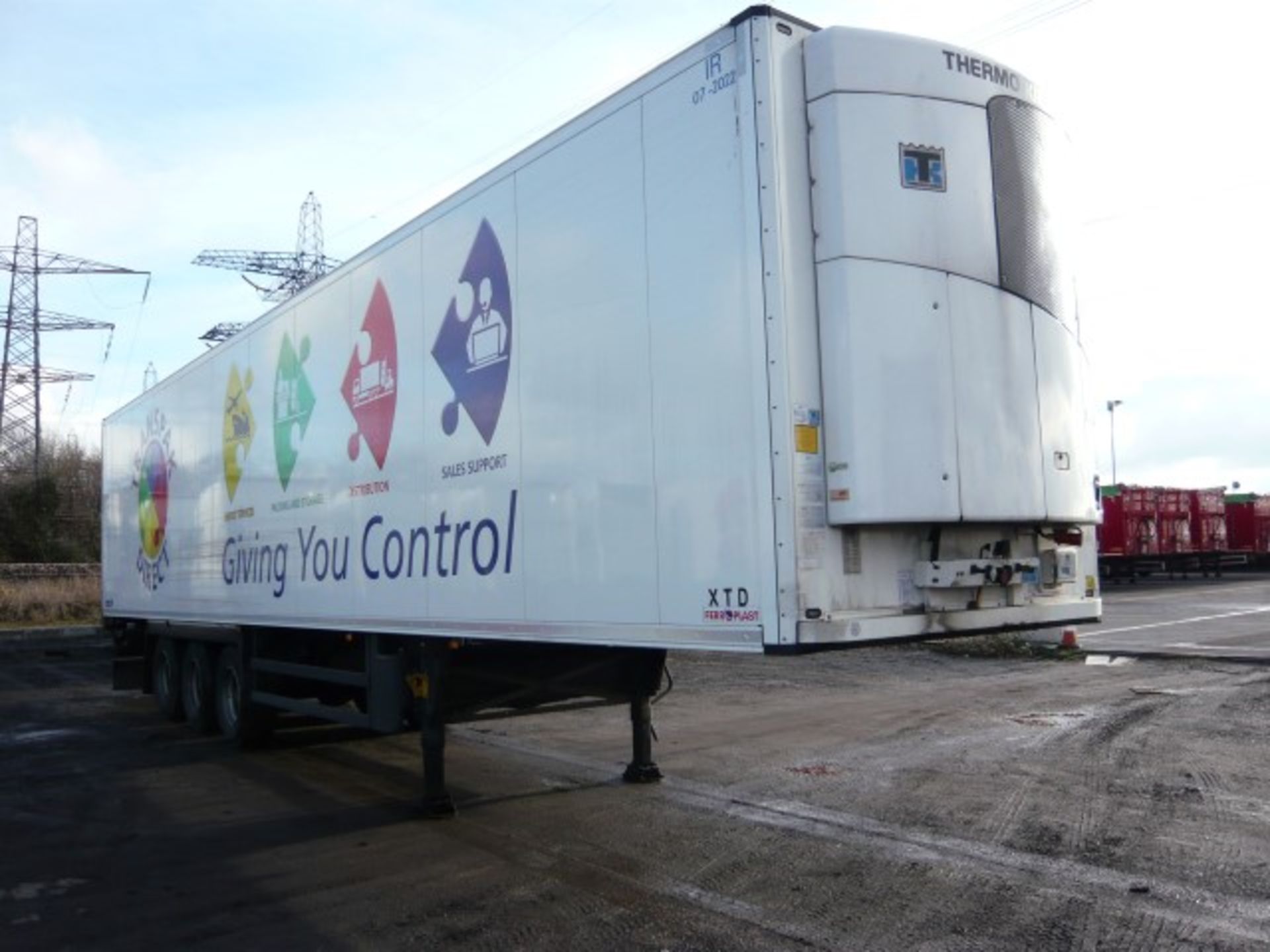 Schmitz Cargobull tri-axle refrigerated trailer