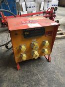 Taylor Transformers 10KVA 3-Phase 415v to 110v Site Transformer