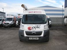 Citroen Relay 35 HDi 120 LWB panel van, Registration No. BJ61 OUM