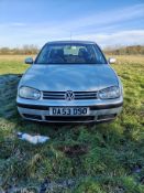 Volkswagen Golf Match 5 door hatchback, Registration No. DA53 DSO