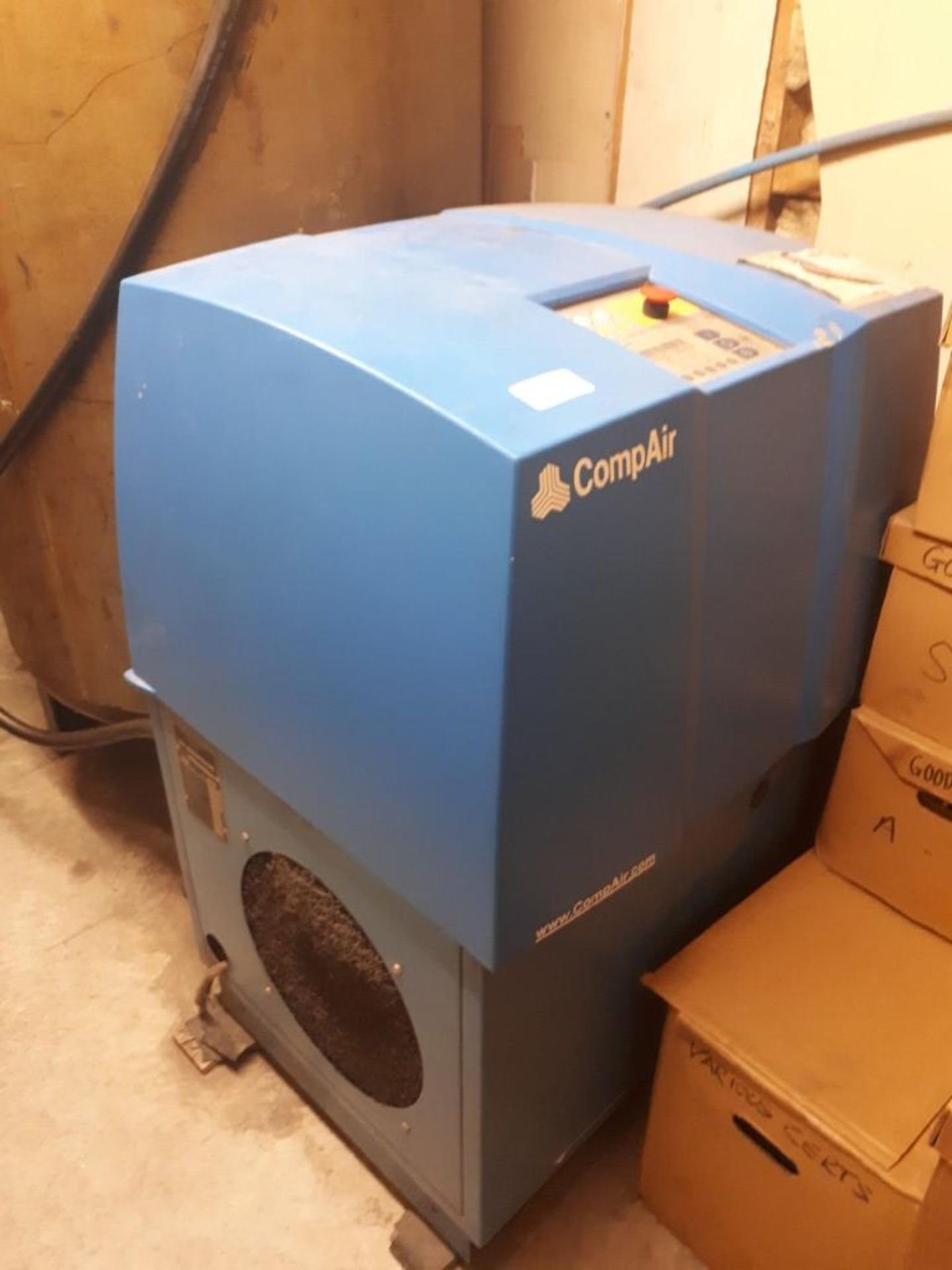 Compair L15 7.5 Bar Rotary Screw Compressor with Dryer & Air Receiver - Image 2 of 6