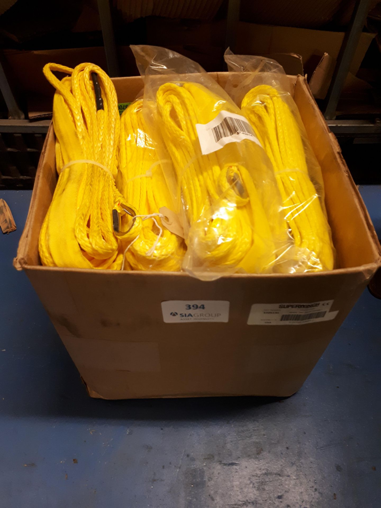 (13) Terra 45 Yellow synthetic ropes, Part no. 87-42614