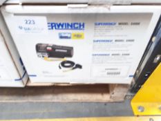 Superwinch S4000 24V-WR-RF-30 FT Remote winch, Part no. S104174