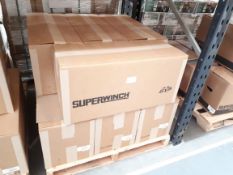 Pallet comprising (8) Superwinch EXP12-12V-WR-RF winches, Part no. S102743