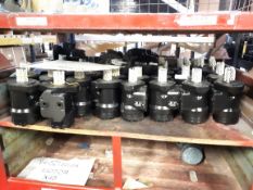 (Approx 100) Various Hydraulic motors (contents of three stillages)