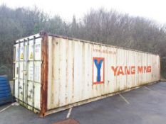 CIMC 40ft steel shipping container