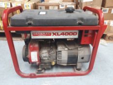 Generac XL4000 4kva petrol generator