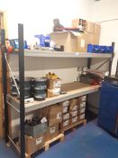 Assorted components & parts & racking