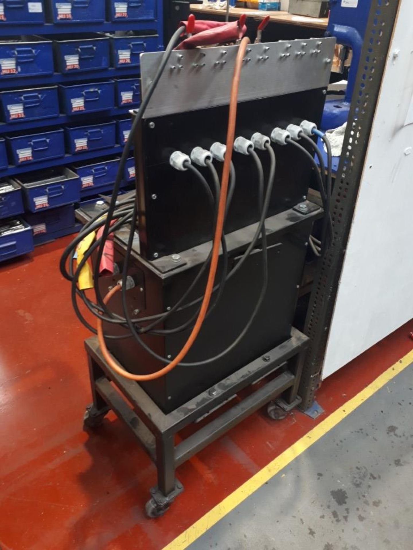 Voltage test machine on mobile stand - Image 3 of 3