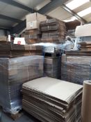 Large Quantity of Cardboard Boxes