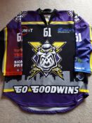 #61 Chris Auger Four Nations Game Worn Jersey