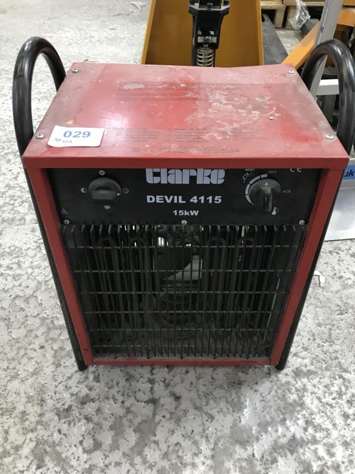 Clarke Devil 4115 15kw electric heater