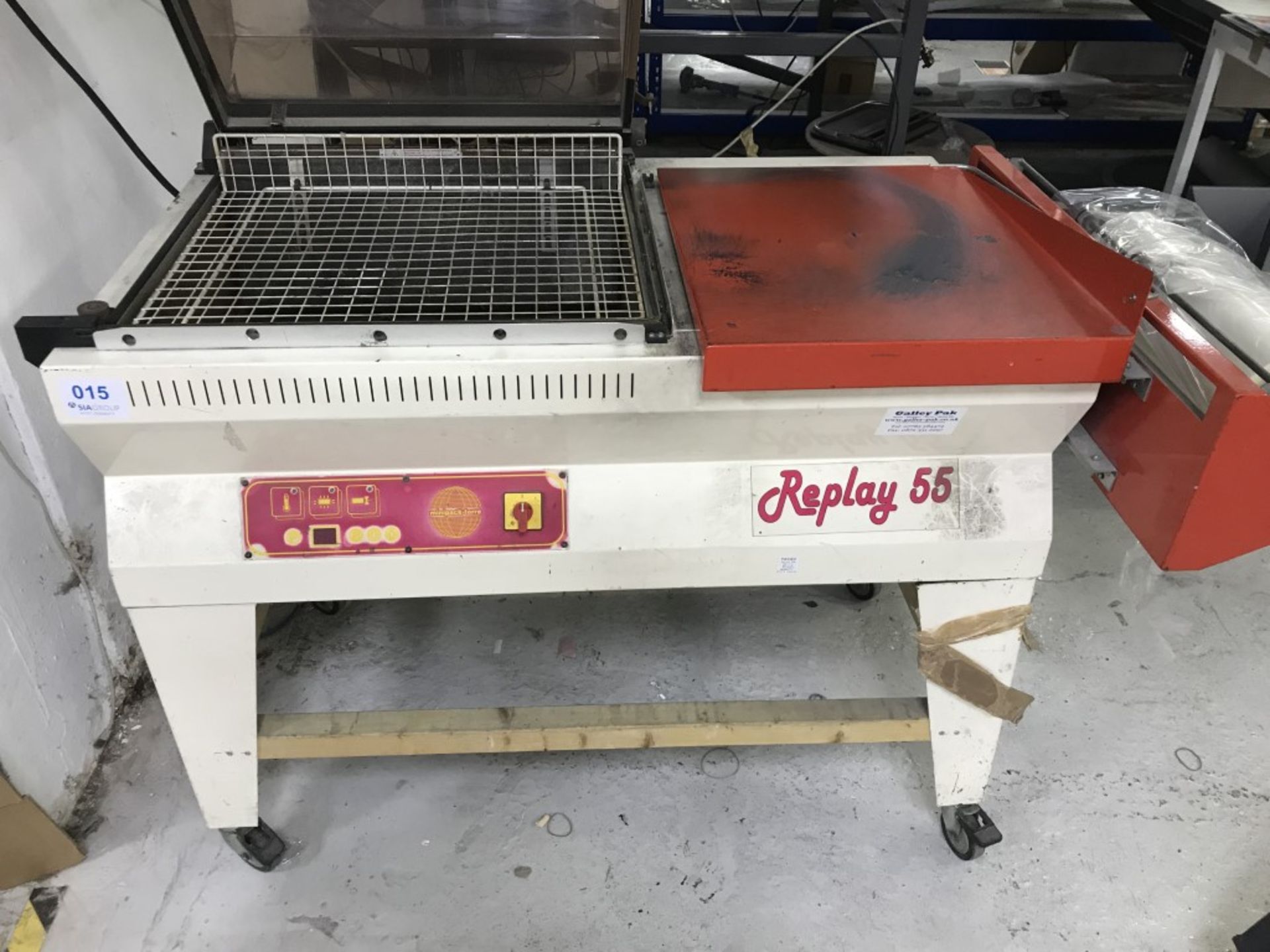 Mini Pack Torre Replay 55 elctrically heated L sealing machine