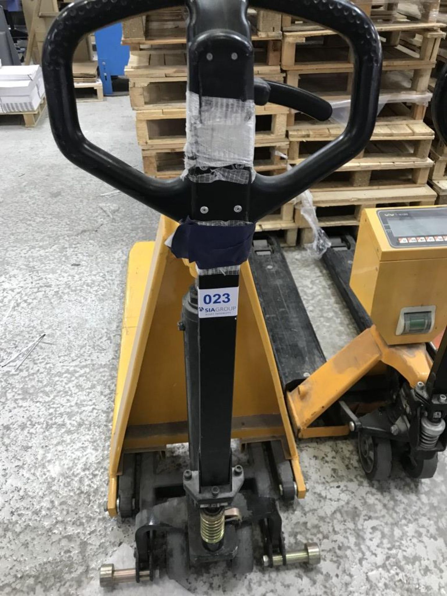 1,000kg high lifting hydraulic pallet truck