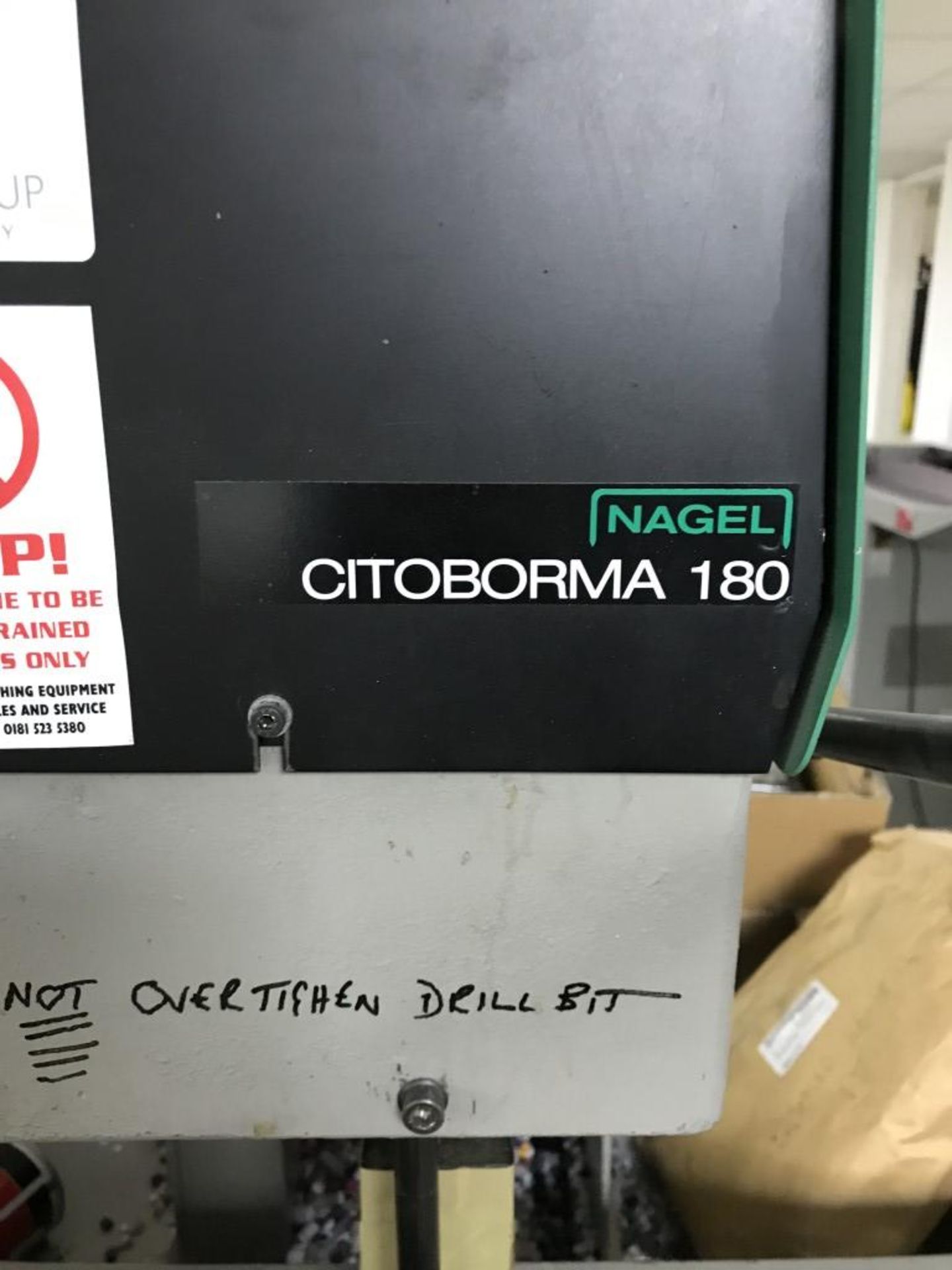 Nagel Citoborma 180 bench topsingle head paper drill - Image 2 of 3