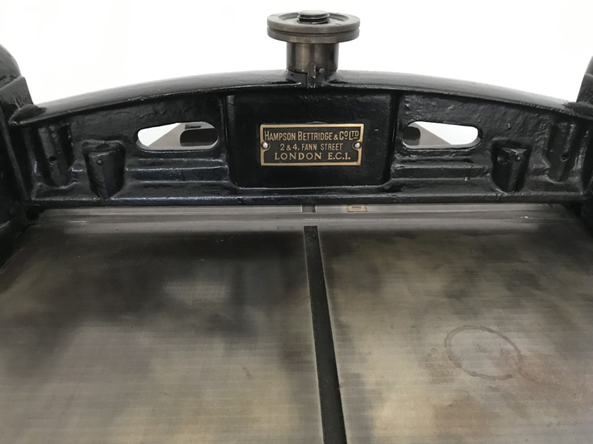 Hampson Bettridge treadle operated creaser No. 114 - Image 2 of 3