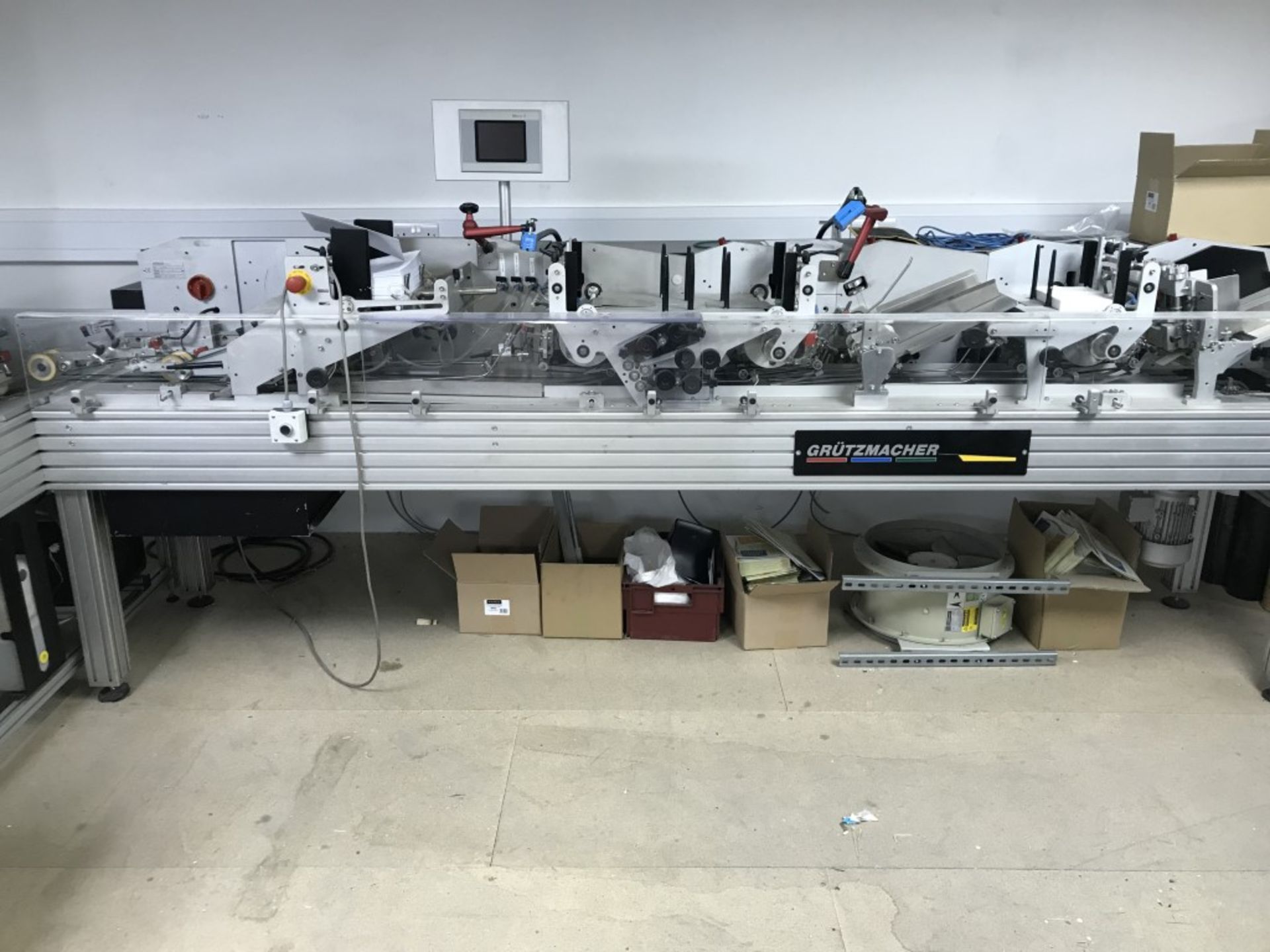 Grutzmacher automatic mail inserting line