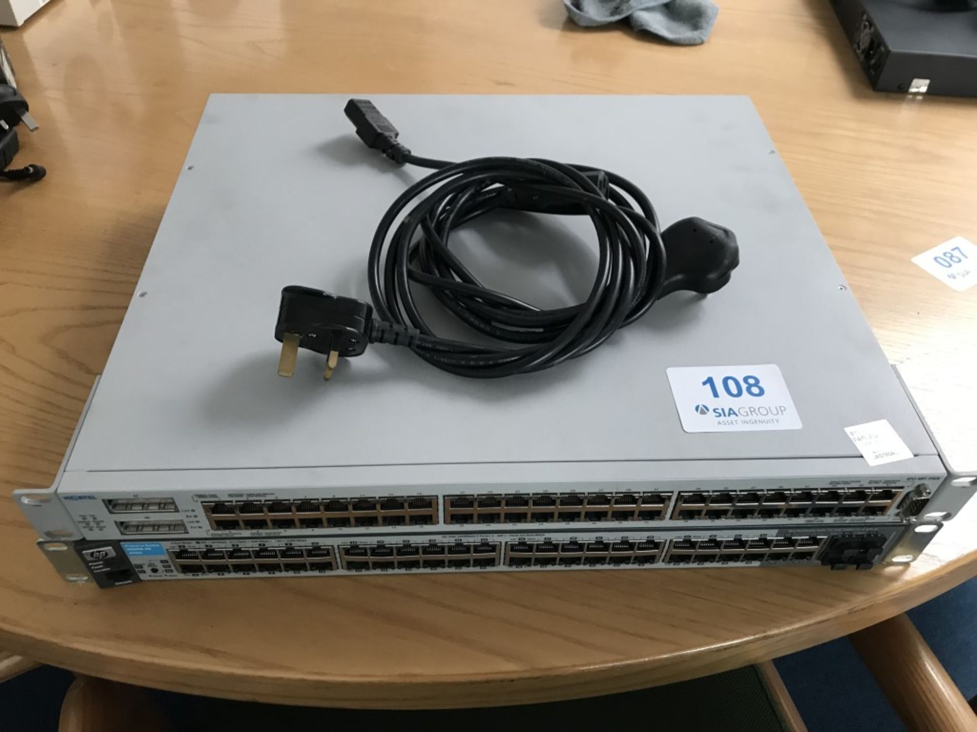 Nortel 470-48T-PWR & HP Procurve 2510G-48 Network switches