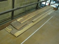 Quantity of various length Rosewood veneer