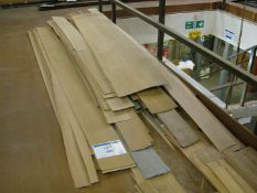 Quantity of various lengths of thick veneer