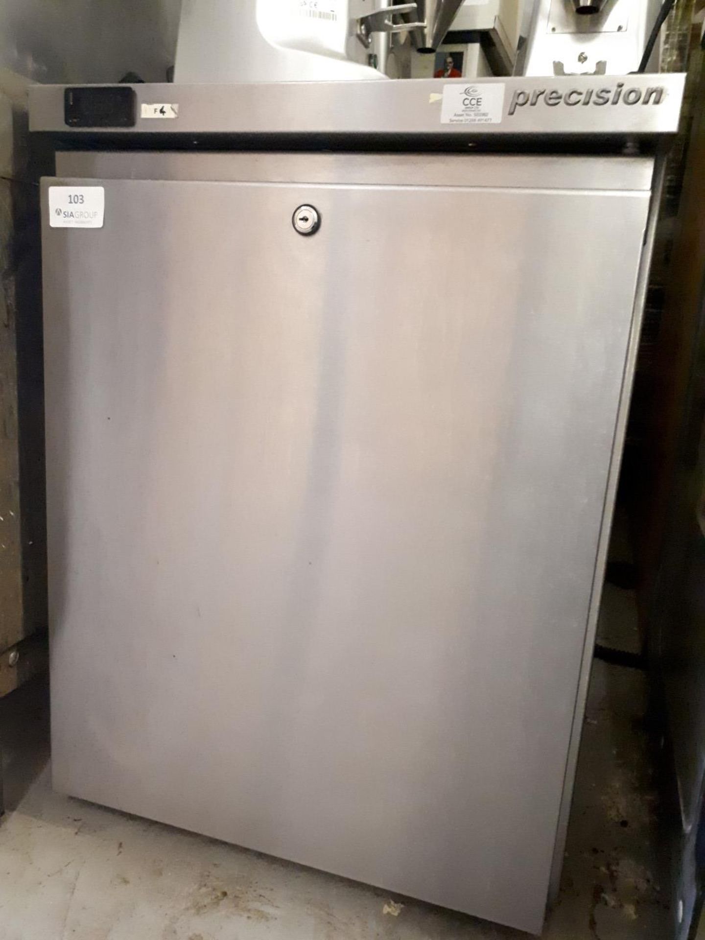 Precision HPU 150 Undercounter Stainless Steel Fridge