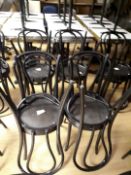 (4) Bentwood Café Chairs