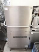 Hobart Ecomax Plus H603/S Pass Through Dishwasher with Runoff Table