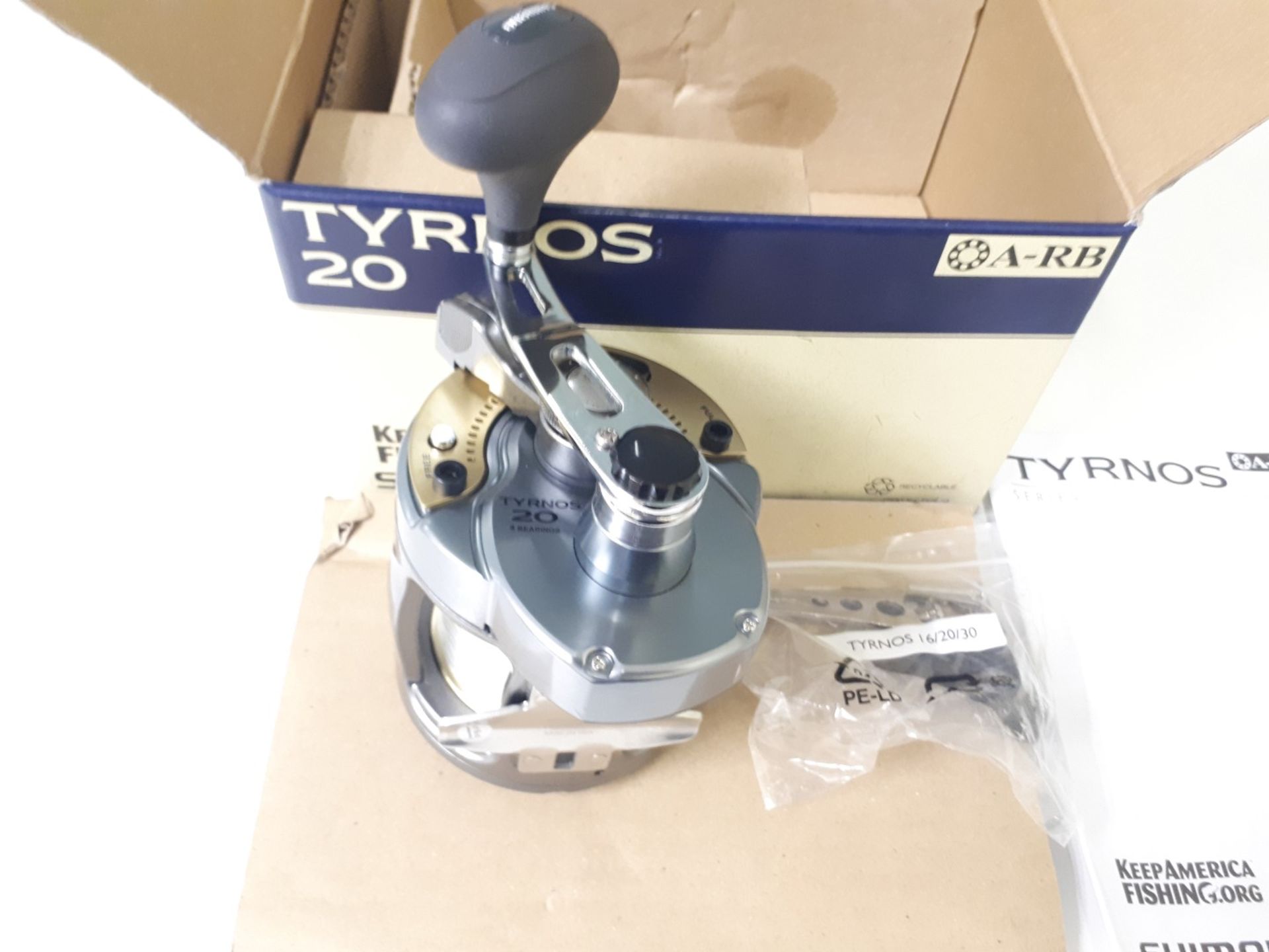 Shimano Tyrnos 20 Fishing Reel (New In Box) - Image 2 of 3