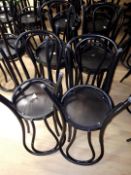 (4) Bentwood Café Chairs