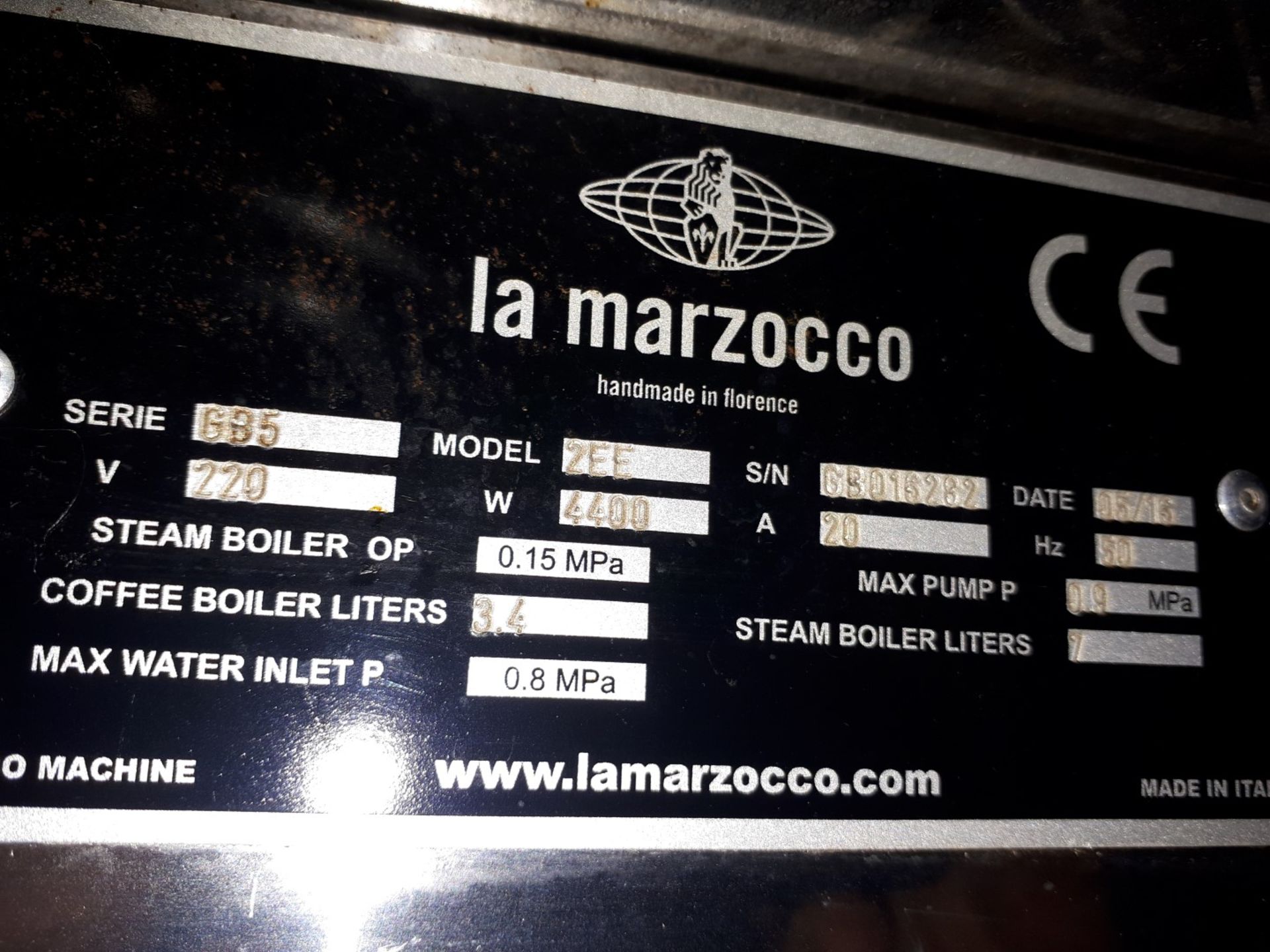 La Marzocco GB5 2 Group EE Espresso Machine - Image 5 of 5