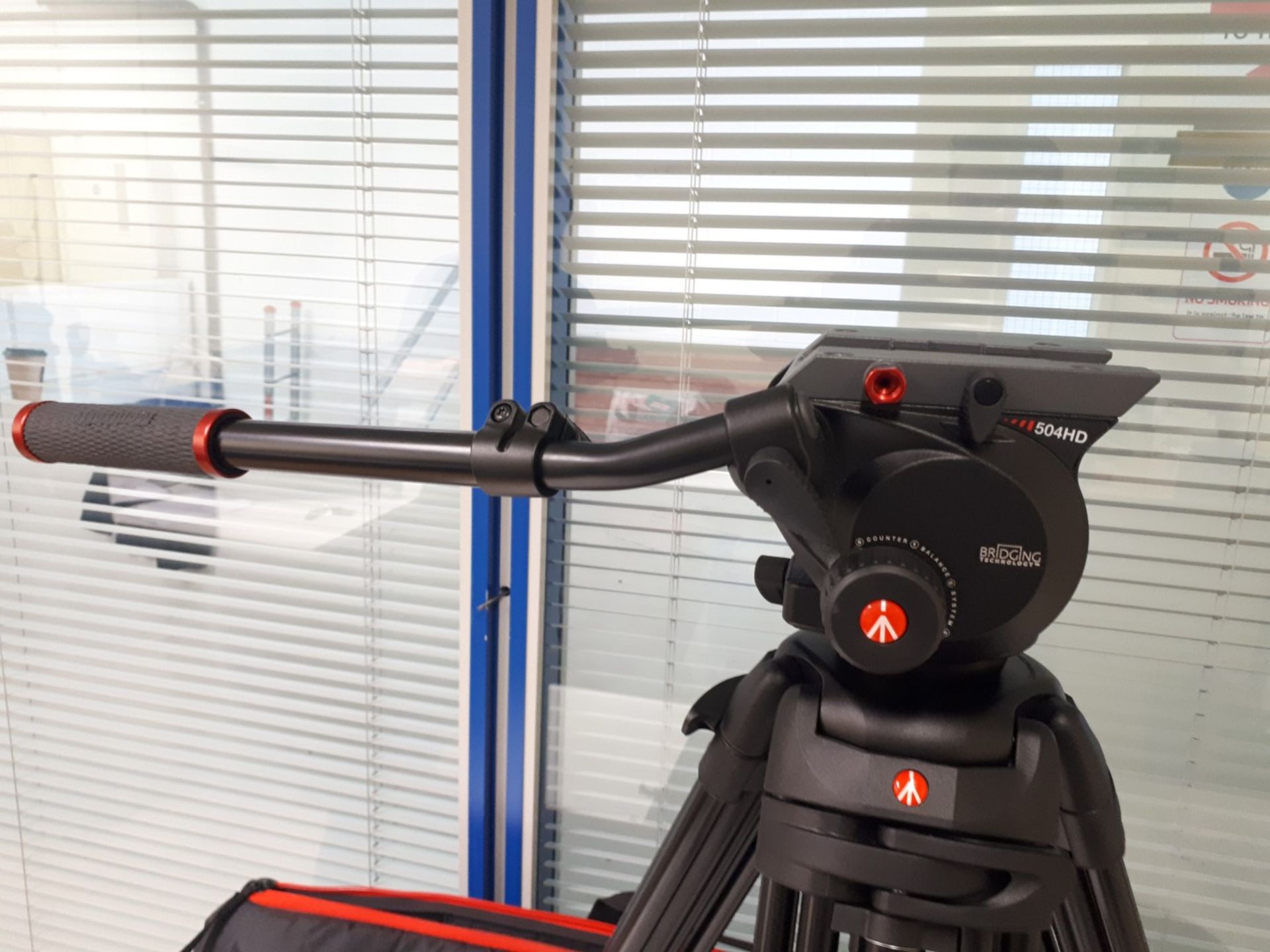 Manfrotto 546B Aluminium Twin Leg Tripod - Image 3 of 4