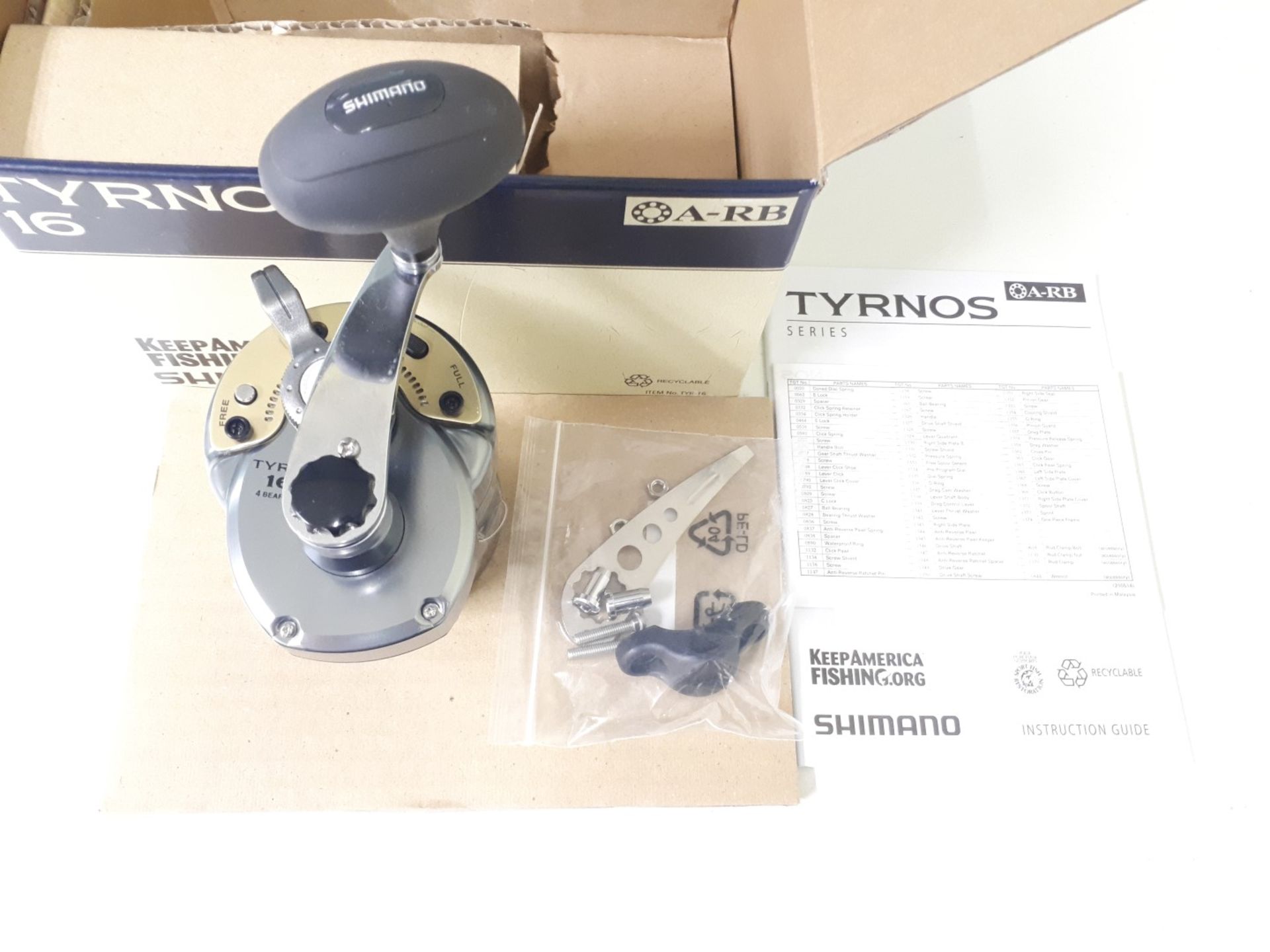 Shimano Tyrnos 16 Fishing Reel (New In Box) - Image 2 of 5