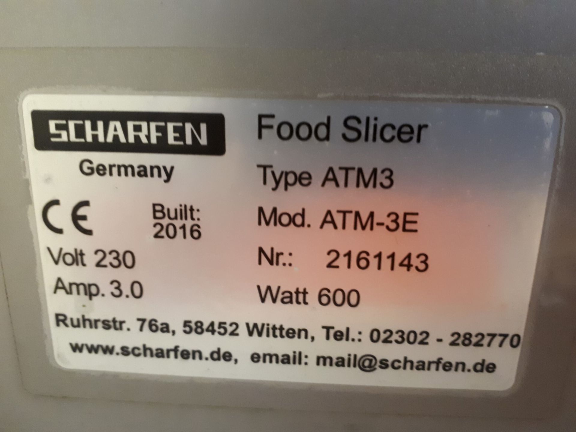 Scharfen ATM-3E Automatic Slicer - Image 6 of 6