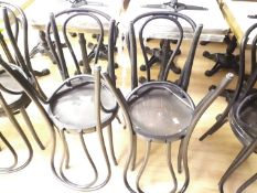 (4) Bentwood Café Chairs