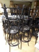 (4) Bentwood Bar Stools