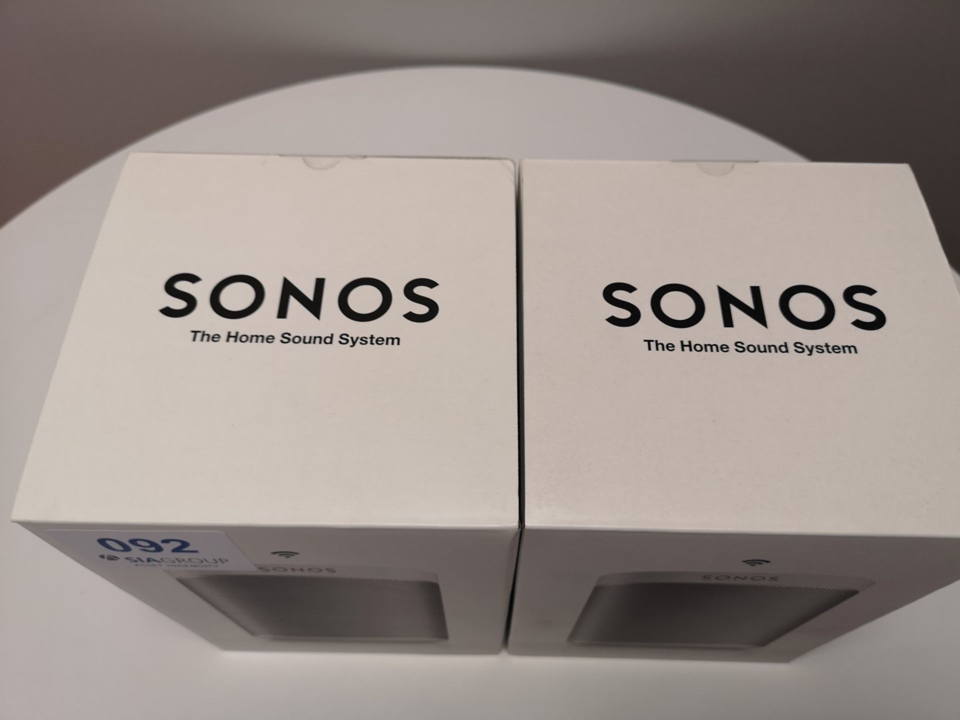 Two Sonos Play:1 Bluetooth Speaker - Image 3 of 6