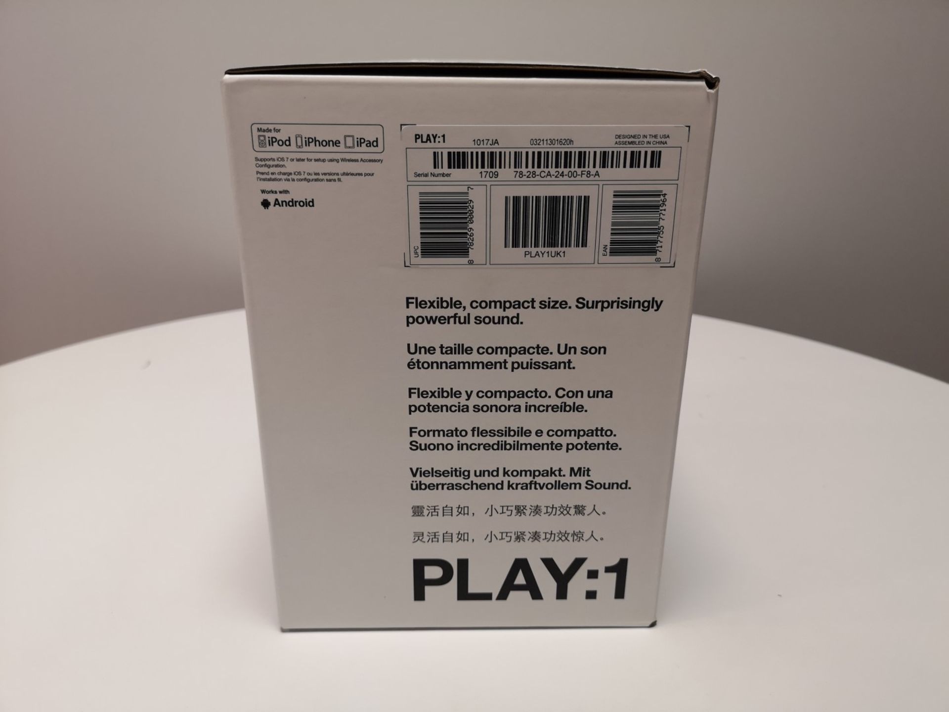 Sonos Play:1 Bluetooth Speaker - Image 3 of 4