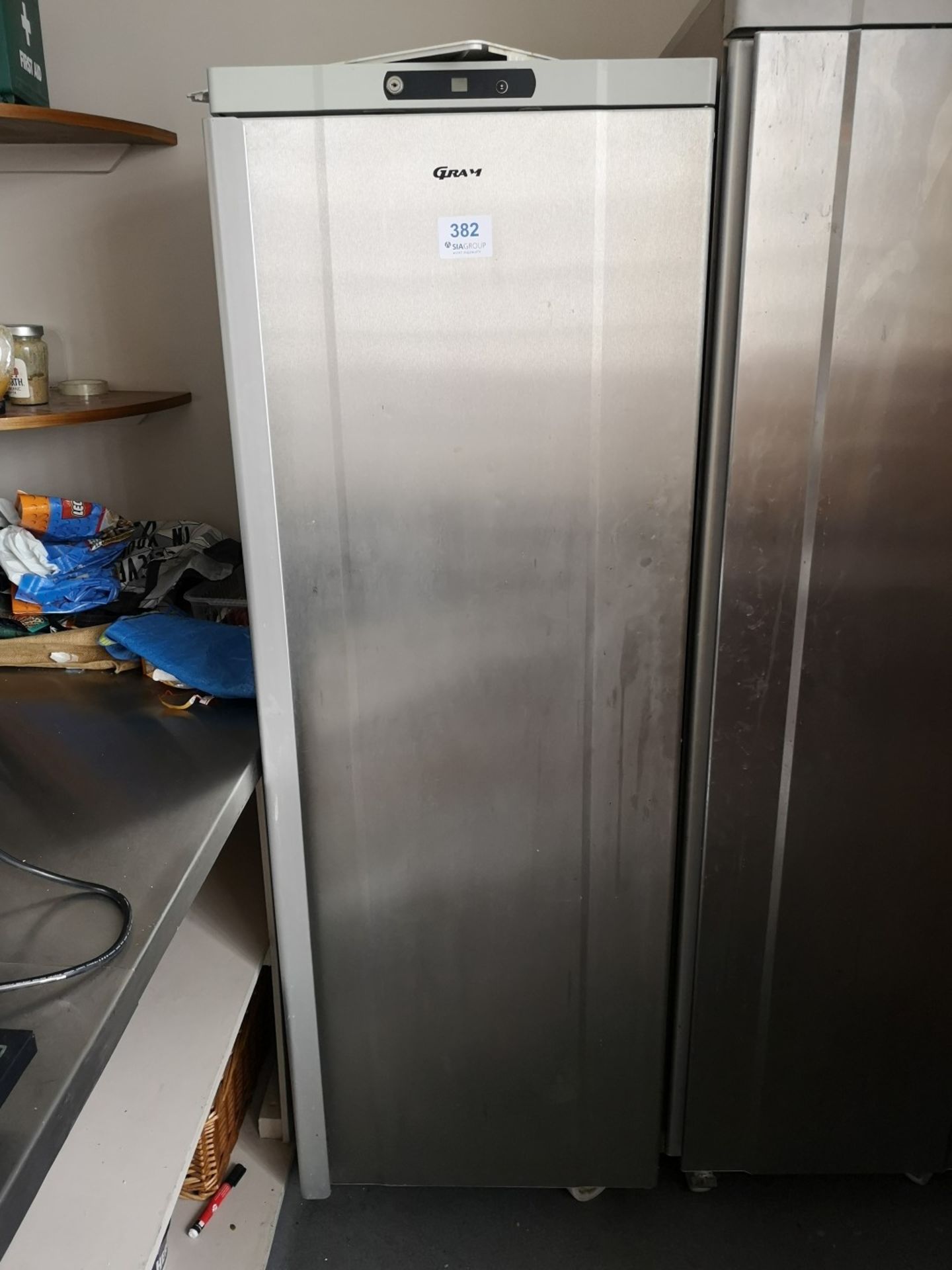 Gram Stainless Steel Single Door Freezer