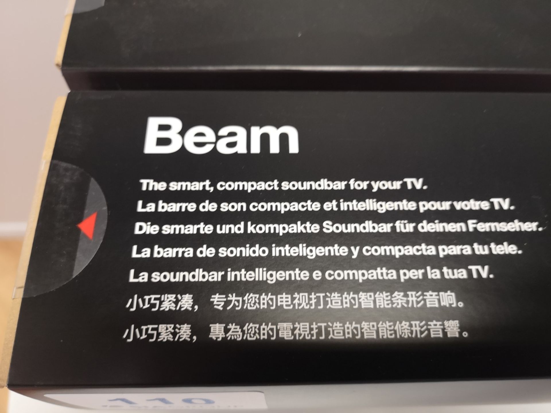Two Sonos Beam Bluetooth Soundbar - Image 3 of 6