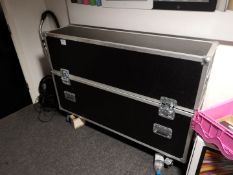 LG 65" HD TV with Mobile TV Flight Case