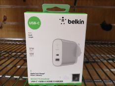 Four various Belkin Chargers
