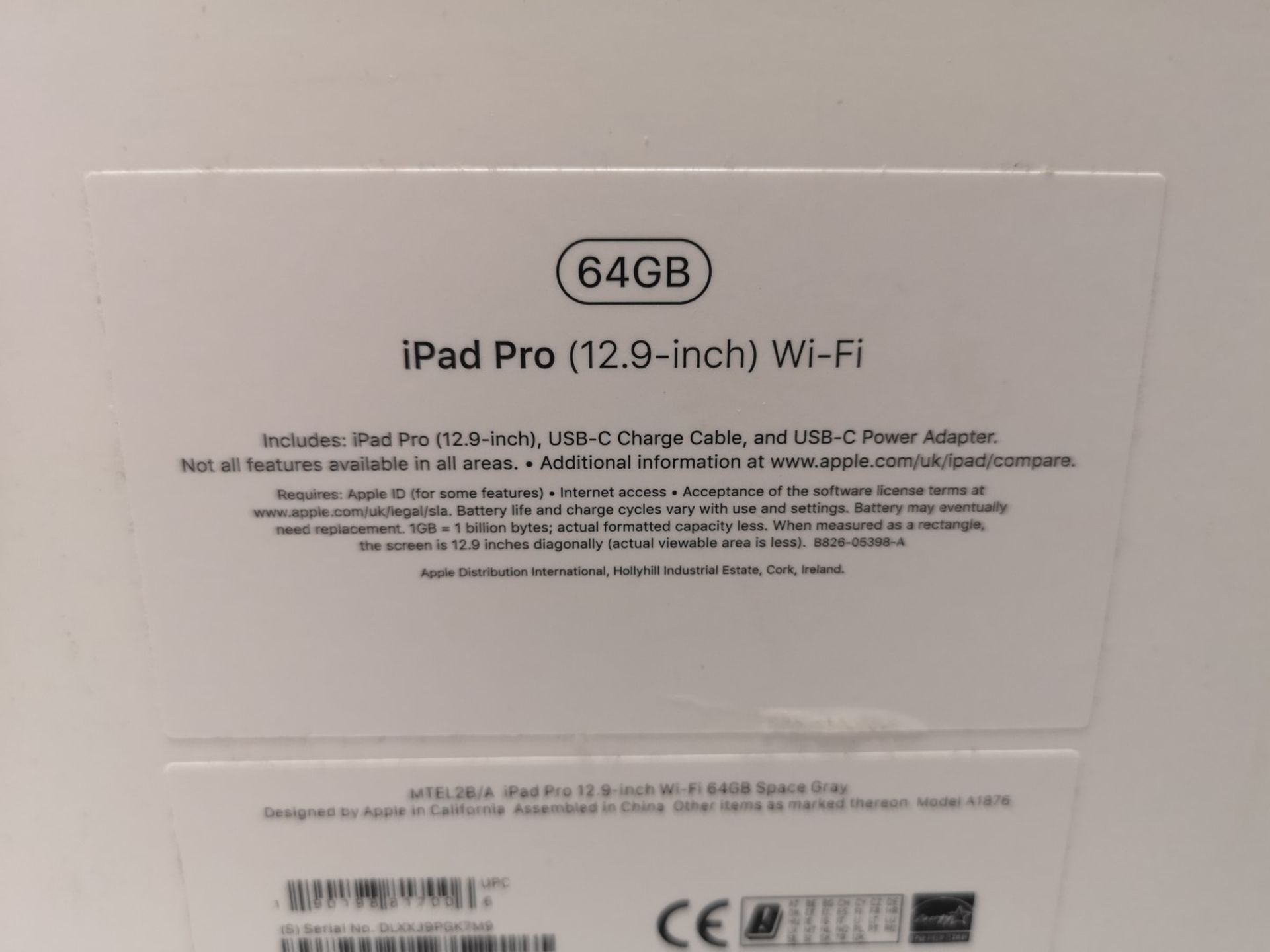 Apple iPad Pro 12.9" 64GB with Retina Display (Wi-Fi Only, Ex-Demo) - Image 5 of 6