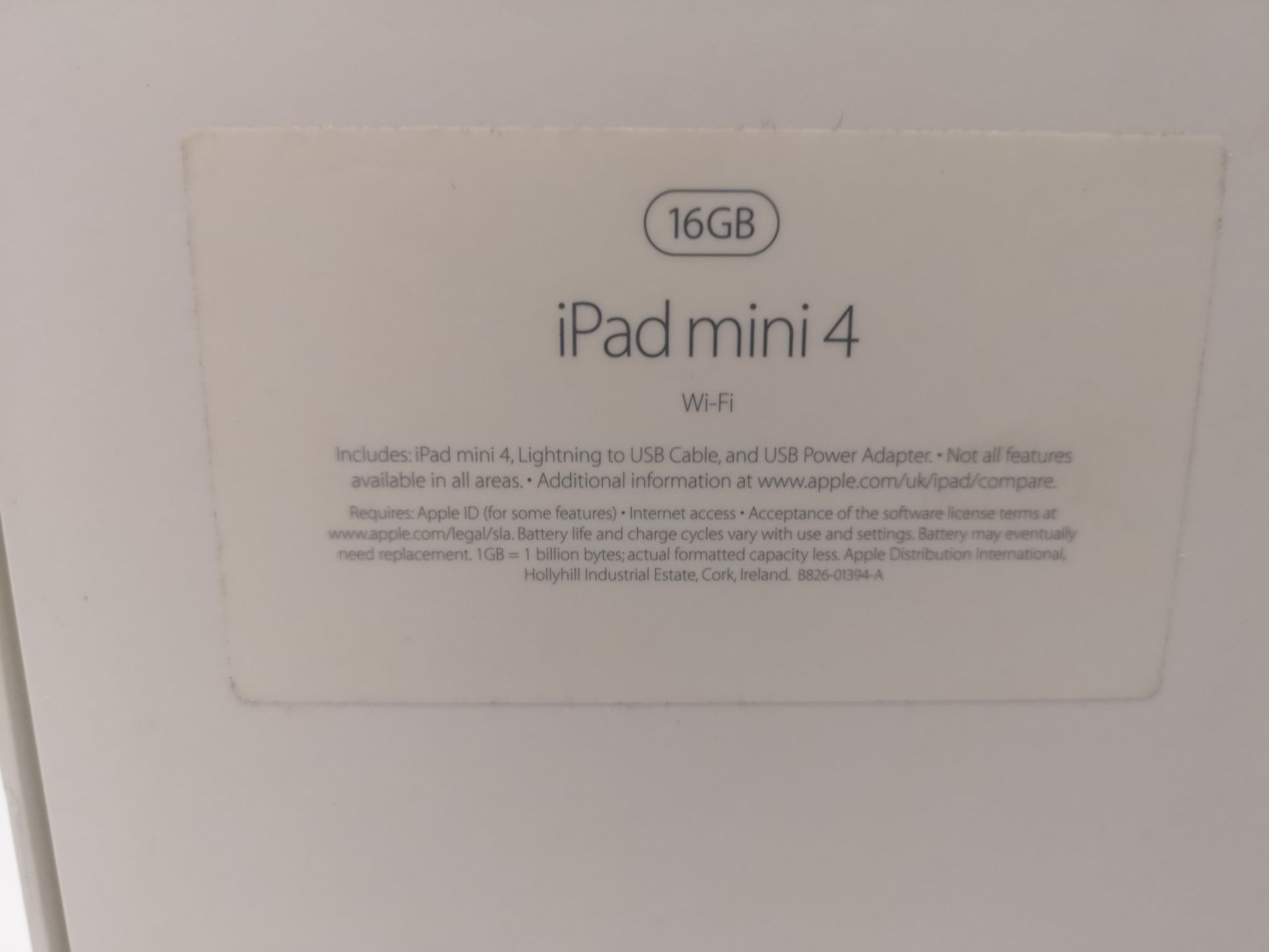 Apple iPad Mini 4 7.9" 128GB with Retina Display (Wi-Fi Only, Ex-Demo) - Image 4 of 5