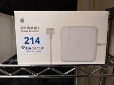 Two 85w Magsafe 2 MacBook Power Adapters