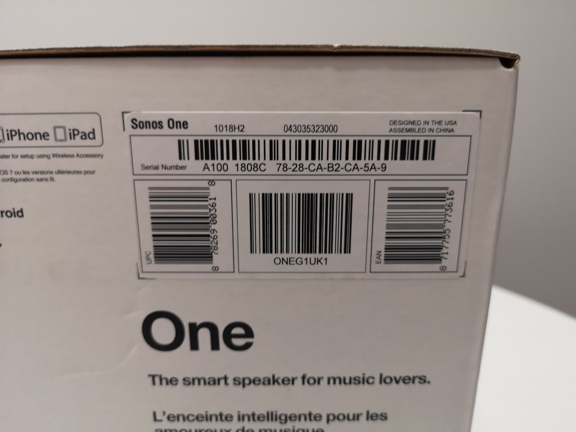 Two Sonos One Bluetooth Speaker - Image 6 of 7